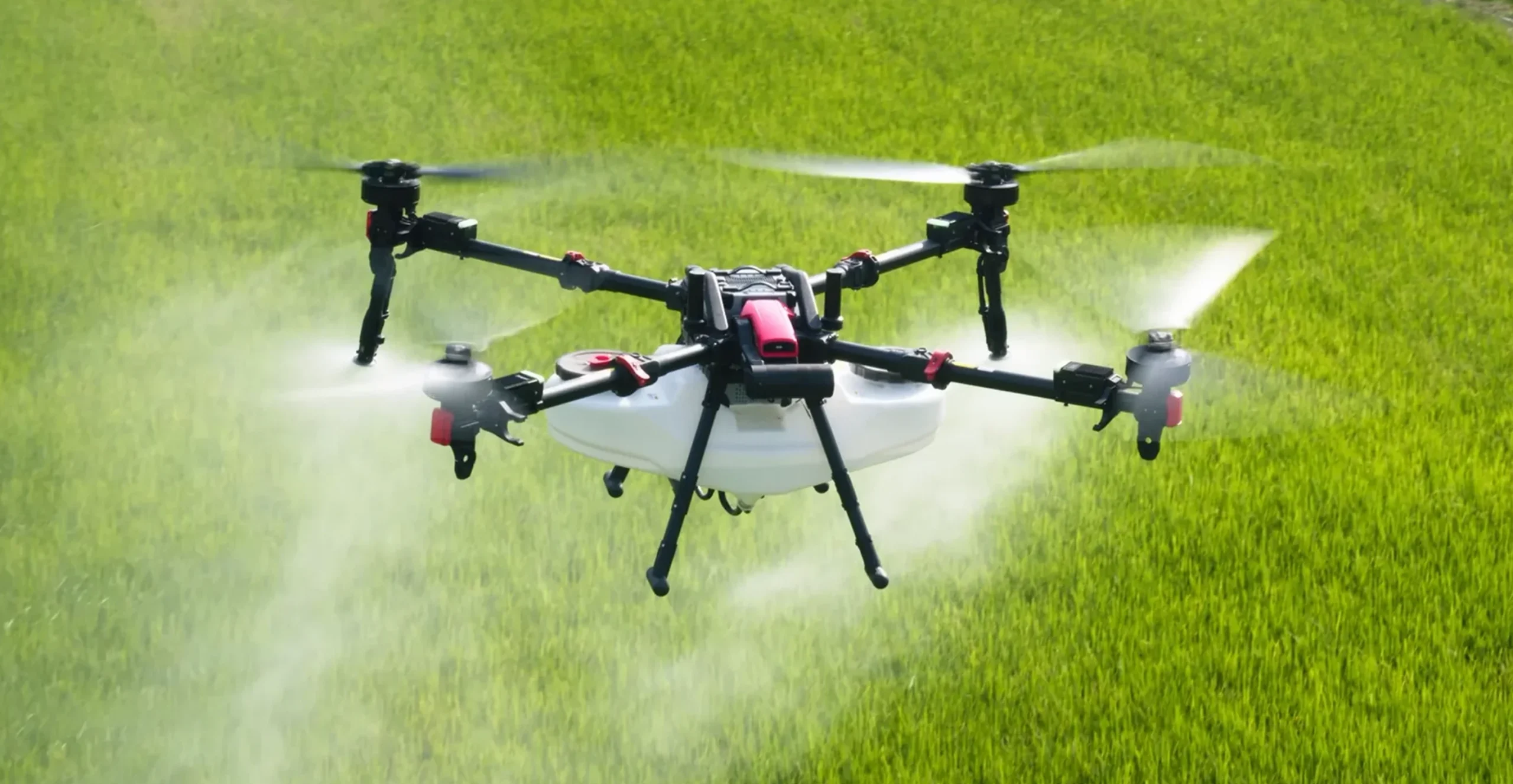 pre emergent weed control shoreline drone